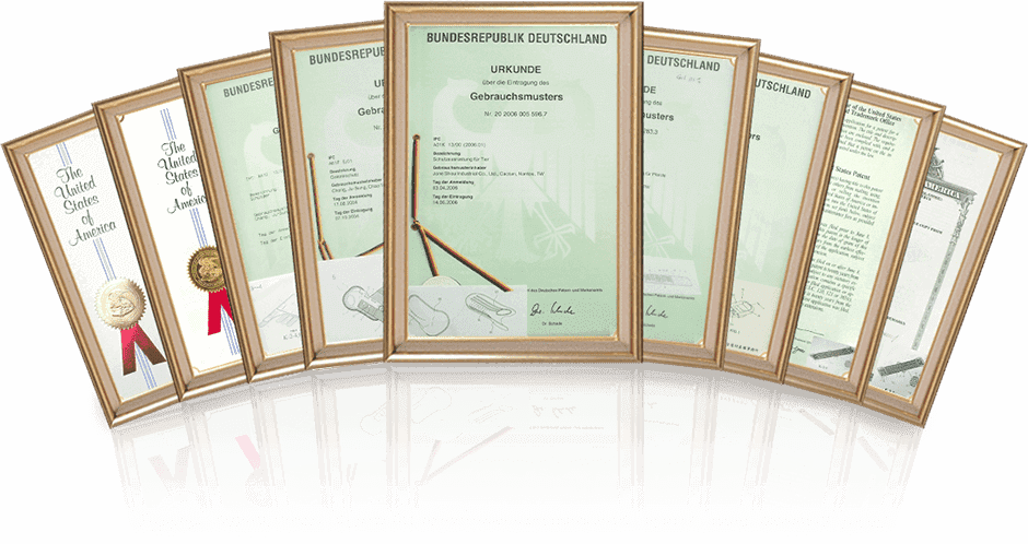 RÉCOMPENSES ET BREVETS