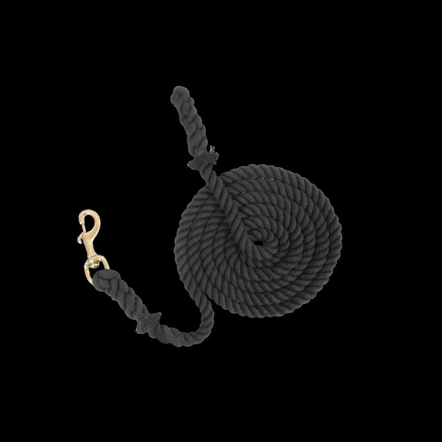 COTTON LEAD ROPE SNAP HOOK